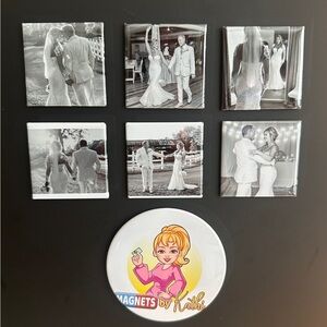 2x2 Custom Magnet set of 9